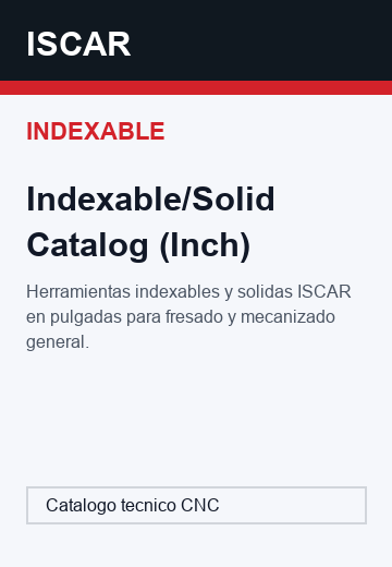 Indexable/Solid Catalog (Inch)