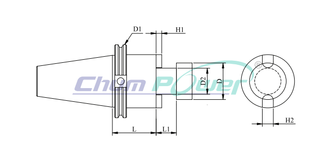 CAT50xFMA1''-2'' CHUMPOWER
