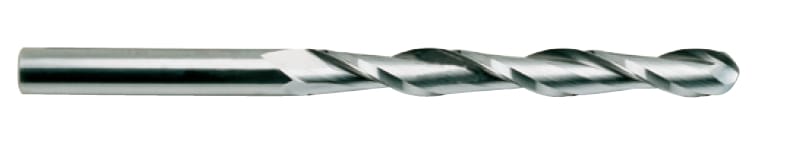 52565TE 2 FLUTE EXTRA LONG LENGTH BALL NOSE TIALN-EXTREME COATED CARBIDE 3/16 x 3/16 x 1-1/8 x 3 YG1