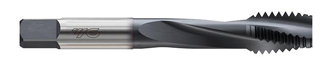 B3525 3 FLUTED SLOW SPIRAL FLUTED MODIFIED BOTTOMING STEAM OXIDE FOR TITANIUM ALLOYS & NICKEL BASE ALLOYS UPTO 44HRc 7/16 - 14, H5 YG1