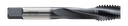 B3705 4 FLUTED SLOW SPIRAL FLUTED MODIFIED BOTTOMING STEAM OXIDE FOR TITANIUM ALLOYS & NICKEL BASE ALLOYS UPTO 44HRc 3/4 - 10, H5 YG1