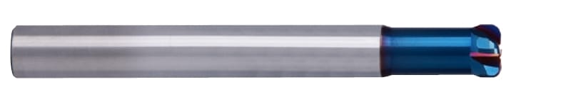 G859030 X5070 HIGH FEED 4FL 0˚ STUB CR E/M 3(R0.5)X6X1.2(8)X50 YG1