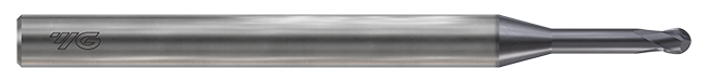 GMF16960 4G MILL 2FL RIB B E/M 1/8X1/4X1/8(9/16)X2_3/8 YG1