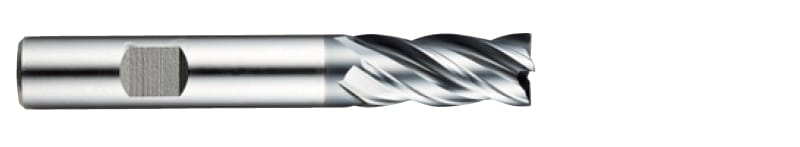 GYG66024 ONLY ONE PM60 4 FLUTES MULTIPLE HELIX CENTER CUT REGULAR LENGTH END MILL 3/8 x 3/8 x 3/4 x 2-1/2 YG1