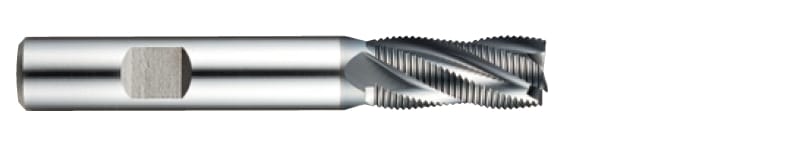 GYG68116 ONLY ONE PM60 6 FLUTES 30 DEGREE HELIX ROUGHING (FINE) CENTER CUT END MILL 1-1/4 x 1-1/4 x 2 x 4-1/2 YG1