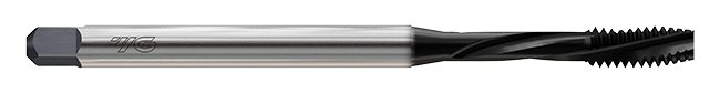 H4423 HSS-PM LONG SHANK SPIRAL FLUTE TAP 6"OAL 1/4-28UNF GH3 152.4L YG1