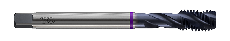 TZ933496 HSS-PM DIN371 SPIRAL FLUTE TAP M2.6X0.45 6H 50.0L YG1