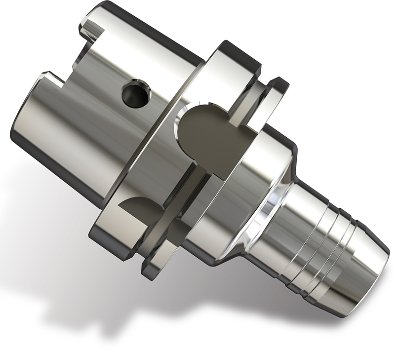 WR020 DUAL CONTACT HYDRAULIC CHUCK (SLIM) HSK100A-HC1/4-2.95 YG1