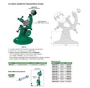 6847-50 OUTSIDE DIAMETER MEASURING STAND RANGE 1.5-50MM/0.06-2"  (CAT A) INSIZE