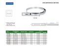 7136-5650 CIRCUMFERENCE TAPE RANGE 4710-5650MM/Φ1500-1800MM READING 0.1MM  (CAT A) INSIZE