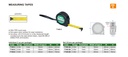 7140-8 MEASURING TAPE RANGE 8M  (CAT A) INSIZE