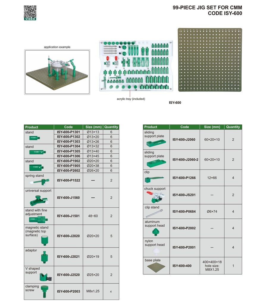 ISY-600-800016 ADAPTOR RANGE Φ20×15  (CAT A) INSIZE