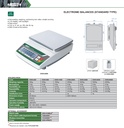 8305-6000 ELECTRONIC BALANCES(0.01G) RANGE 6KG READING 0.2G  (CAT A) INSIZE