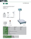 8501-AL300 PLATFORM SCALE RANGE 300KG READING 20G  (CAT A) INSIZE