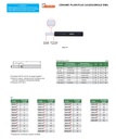 6333-30 CERAMIC PLAIN PLUG GAGE (SINGLE END, H7) RANGE 30MM  (CAT A) INSIZE