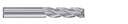E5H25919 ALU-POWER HPC 3FL EXTENDED REACH CORNER RADIUS PLAIN SHANK END MILL 12(R1.2) x 12 x 16(40) x 100 YG1