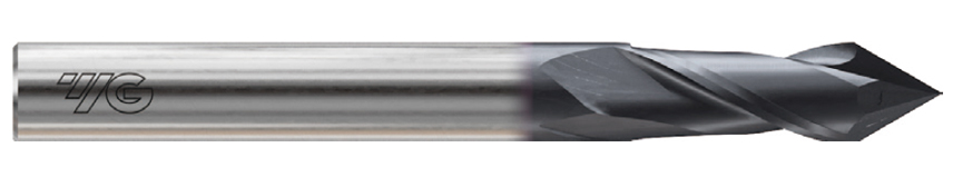 G9I31024N YGBASIX 2FL 30deg. Helix Drill Mill(60˚) COATED 3/8 x 3/8 x 1 x 2-1/2 YG1