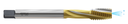 TTF23583R HSS-PM SPFL TAP CHIP BREAKER TIN COATED W/ COOLANT 1/2-20, H3 YG1