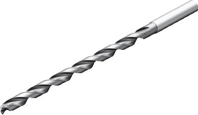 861.1-0397-048A1-GM GC34, CoroDrill® 861, broca de metal duro, dc=3.97 mm, Zanco cilindrico (DIN6535-HA) -metrico: 6, COROMANT
